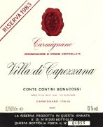 Carmignano ris_Villa Capezzana 1983
